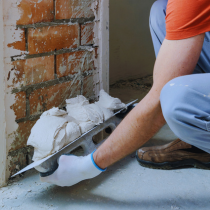 building plasting image